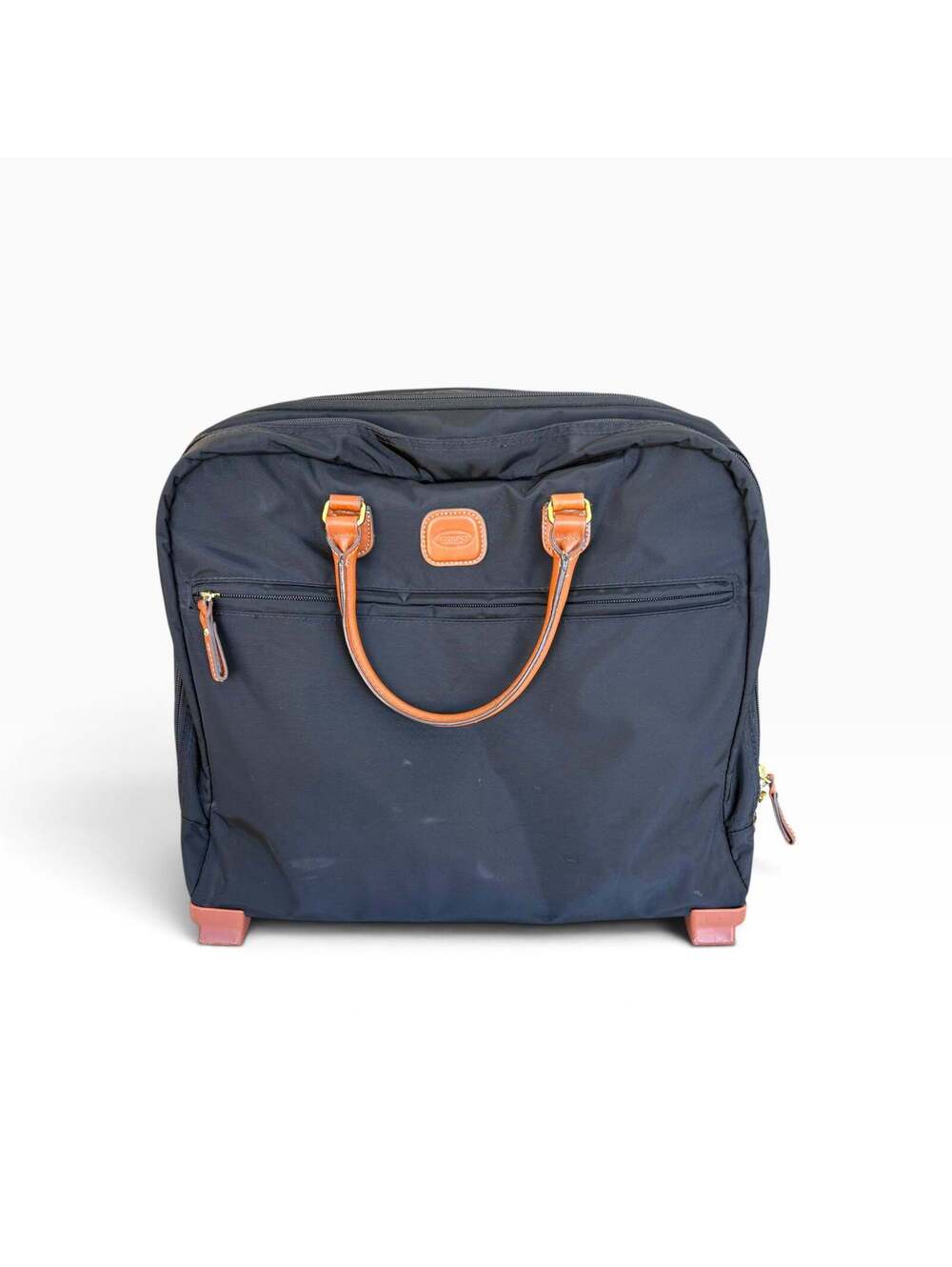 Bric's Navy Wheeled Briefcase Pilot Case